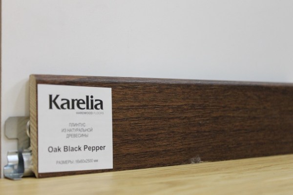 Плинтус Karelia - Дуб Black Pepper K6008D020099